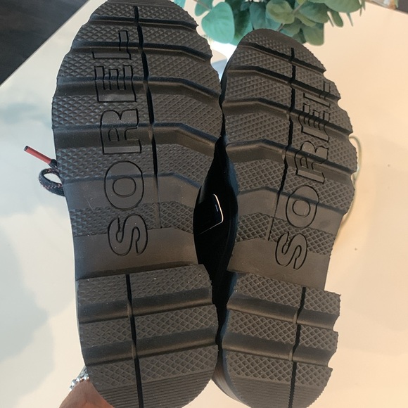 New—-Sorel Lennox hiking boots-black-size 6 - Picture 14 of 16